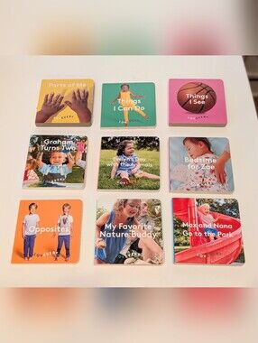 Lovevery Montessori Board Book Bundle - Lot of 9